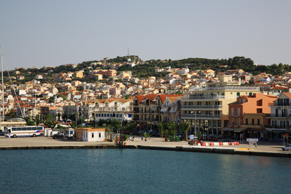 Argostoli, the capital of Kefalonia